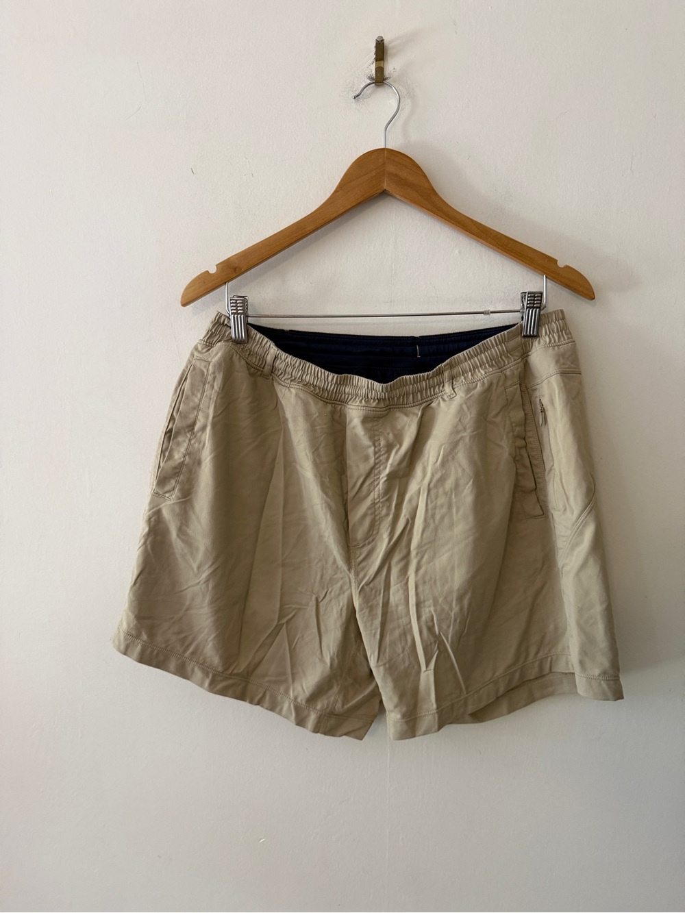 Birddogs Navy and Khaki Two-Tone Shorts